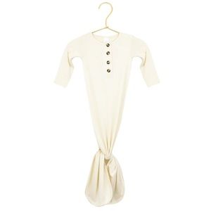 Newborn night pyjama scout knotted gown by Lou Lou